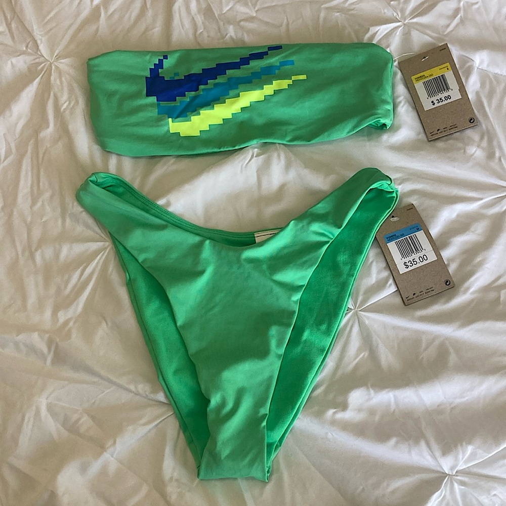 Nike teal swimsuit